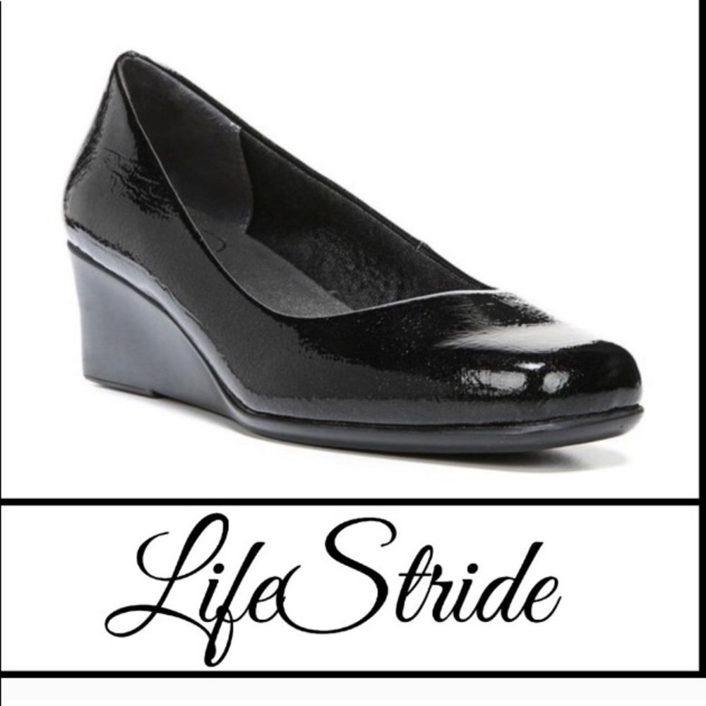 Lifestride Garam Wedge Dress Pump Wide